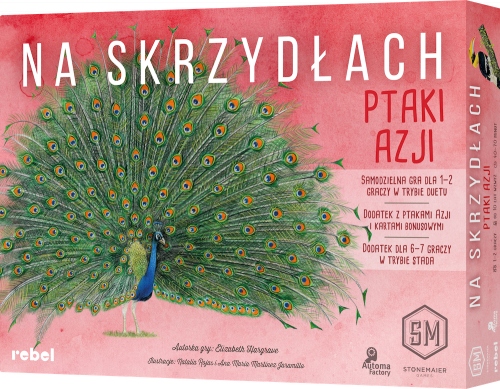 Spoločenská hra Na krídlach: Vtáky Ázie - Rebel